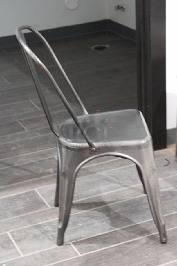 FDW Restaurant Dining Chairs, Indoor/Outdoor, Metal, 18 Inch Seat Height. 4x Your Bid - Image 2 of 6