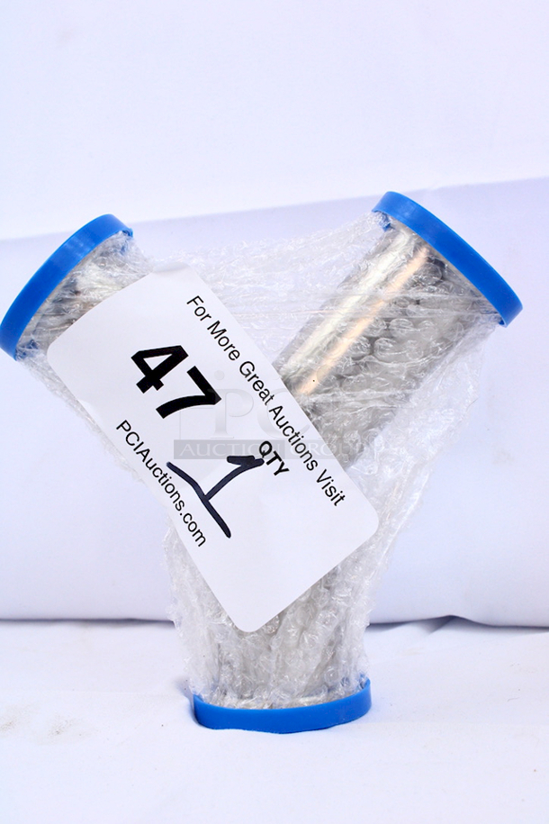 NEW – NEVER USED!! Glacier Tanks  1-1/2” Tri-Clamp True Wye. Wyes offer an evenly Divided Bi-directional Splitter, or Dual Flow Combiner. 6-1/2x 2”x 6-3/4”  - Image 1 of 6