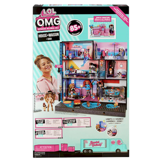 PERFECT!! LOL Surprise OMG House Dollhouse With 85+ Surprises Made from Real Wood – Great for Kids Ages 4+