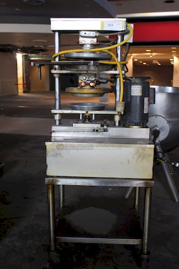 NICE! Double Pie Press On Commercial Casters, Includes Pie Forms. - Image 3 of 8