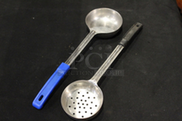 2 Portioning Spoons, 6 & 8oz With Rubber Handles, 14”
2x Your Bid - Image 1 of 3