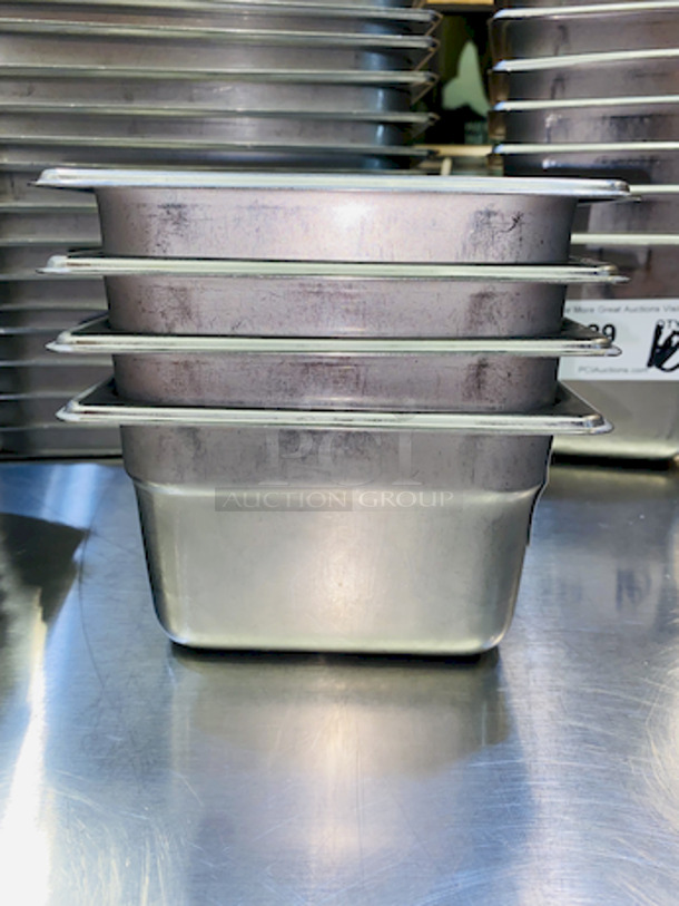 SWEET! 1/6 Pans, 6" Deep.

4x Your Bid - Image 1 of 4