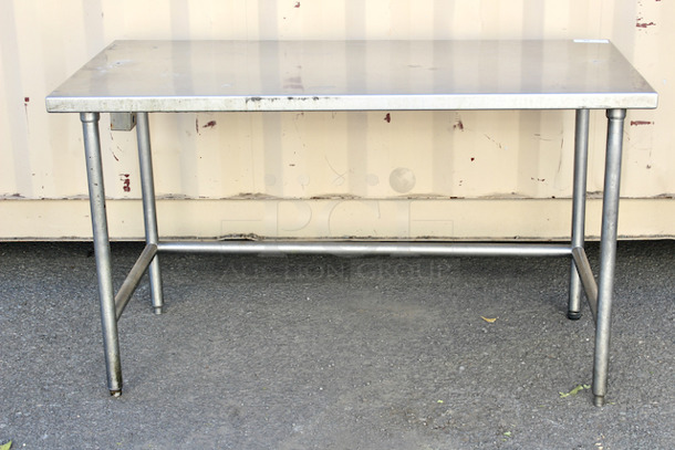 HEAVY DUTY! Stainless Steel Equipment Stand With Housing For Electric Outlet! 60x30x35