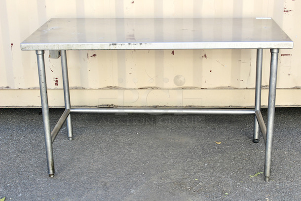HEAVY DUTY! Stainless Steel Equipment Stand With Housing For Electric Outlet! 60x30x35 - Image 1 of 7