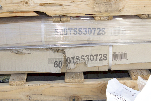 BRAND NEW SCRATCH & DENT! Regency Spec Line 30" x 72" 14 Gauge Stainless Steel Commercial Work Table with Undershelf. Damage Only Appears To Effect The Packaging 2x Your Bid - Image 3 of 3