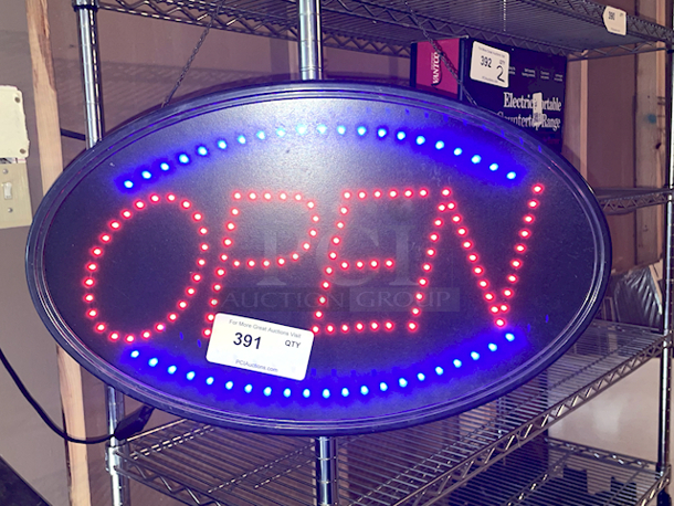 BRIGHT! LED Open Sign. - Image 2 of 2