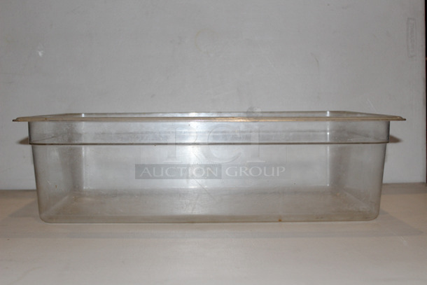 Cambro 16CW Camwear Full Size Food Pans, 6” Deep.
12-3/4x20-7/8x6
4x Your Bid
 - Image 6 of 9