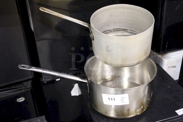 2 Sauce Pans 12x7, 10-1/2x6-1/2 - Image 2 of 2