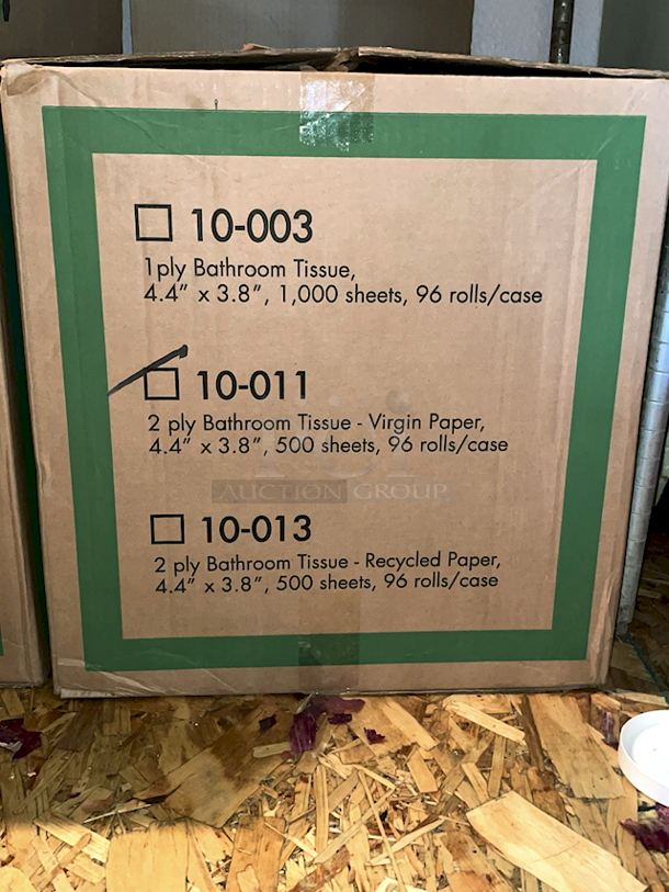 2 Cases of 2-Ply Bathroom Tissue - Virgin Paper. 57 Rolls In Total. 2x Your Bid - Image 3 of 3