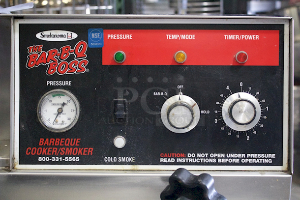 Smokaroma BC71 Commercial Pressure Smoker, 208v 25.2Amp - Working  - Image 9 of 10