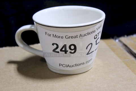 SWEET! Sterling China Y5 Coffee Cups, 3-1/8x2-1/2. 25x Your Bid