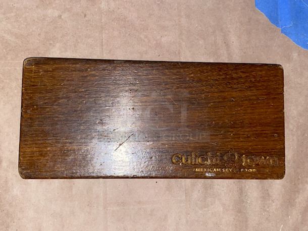 MASSIVE LOT of Wood Serving Trays, Rectangle and Square. 12"x5-1/2" & 8"x8" - Image 3 of 5