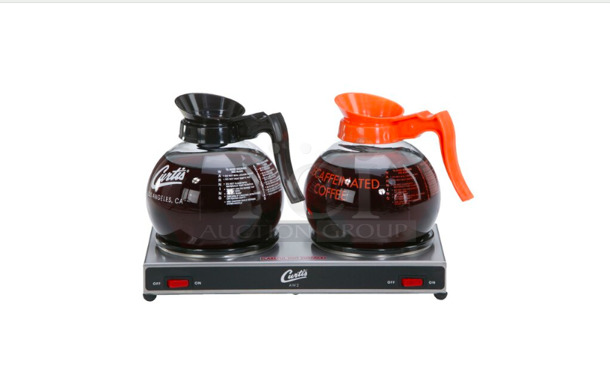 Excellent Curtis AW-2-10 Two Burner Decanter Warmer 120 Volt Tested and Working - Image 1 of 6