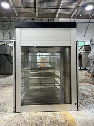 Hatco FSDT-1 22 21/50" Full Service Countertop Heated Display Case - (4) Tier Rack, 120v
