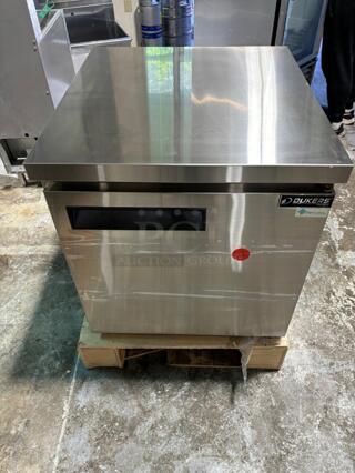 Brand New Scratch & Dent Dukers DUC29F 36" Rear Mounted Self-Contained Refrigeration Digital Temperature Control Undercounter Refrigerator
