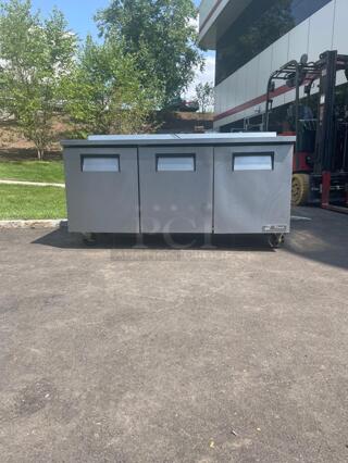 True TWT-72-HC~SPEC3 ADA 72" Worktop Refrigerator w/ (3) Sections & (3) Doors, 115v
