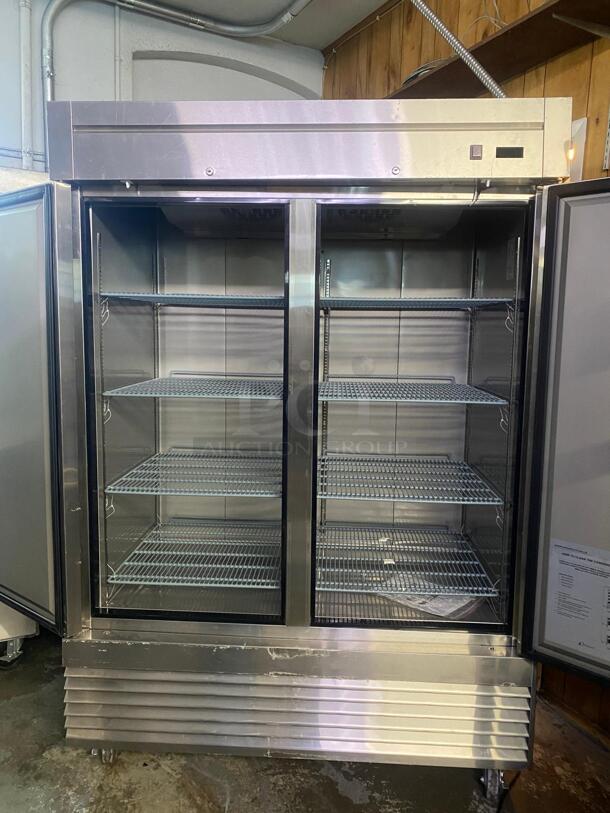GREAT CONDITION Dukers D55F 2-Door Commercial Freezer in Stainless Steel
 - Image 5 of 5