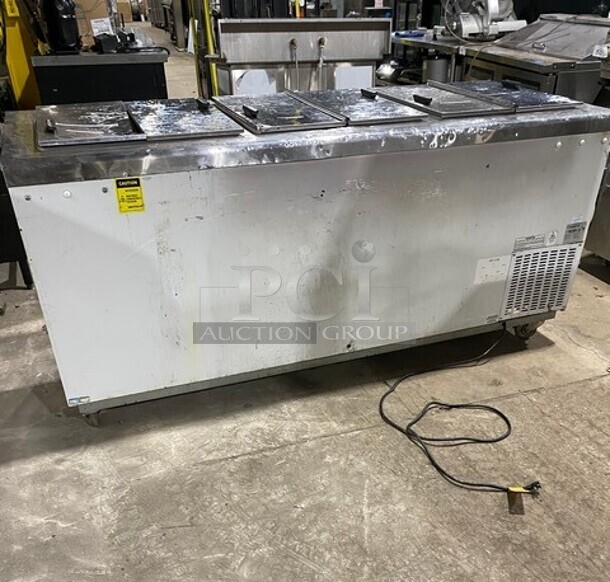 NICE! Late Model 2021 Excellence Ice Cream Dipping Cabinet Freezer! MODEL HFF-12 SN:2108109242 115V 1PH! Working When Removed! On Casters! - Image 3 of 6