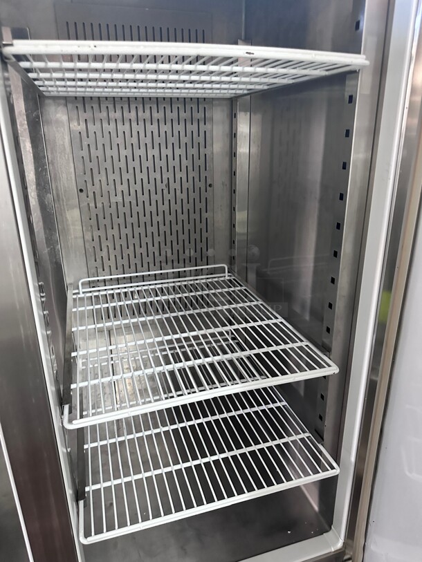 Ascend JFD-48F 48 Cu.Ft Commercial Freezer Reach-In w/ 2 Stainless Doors 115 Volt  - Image 7 of 9