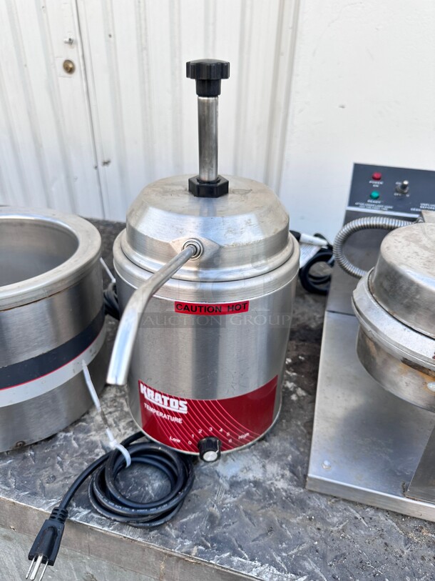 Kratos 29M-009 Commercial Electric Nacho Cheese Dispenser with Pump 115 Volt Tested and Working - Image 3 of 6