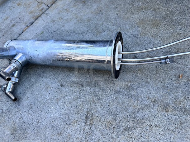 Perlick 4006-5B - Tee Draft Beer Tower (3) chrome faucets - Image 3 of 7