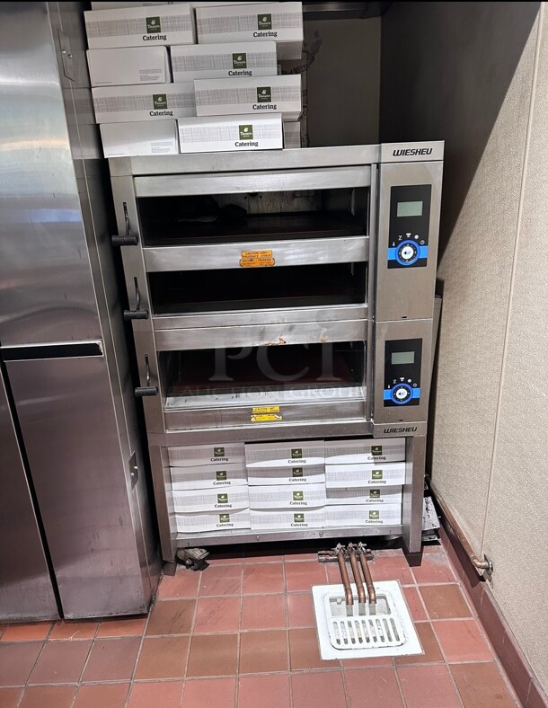 Late Model Bizerba EBO-68 European Triple Deck Pizza Oven, 220v/3ph Working - Image 3 of 8