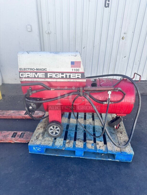 Electro Magic 1100 Dirt Buster Hot Water High Pressure Washer Diesel Tested and Working - Image 1 of 9