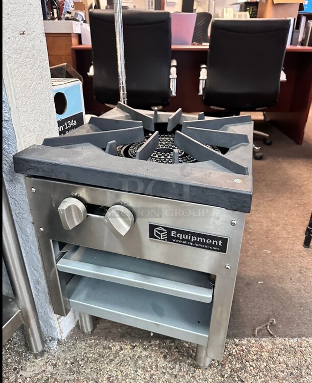 Fully Refurbished Singled Gas Stock Pot Burner Tested and Working! - Image 1 of 4