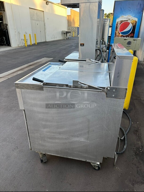 Pitco SRTE 33 Gallon Electric Two Section Commercial Rethermalizer 208V, 3 Phase Tested and Working! - Image 4 of 4