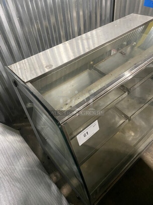 Vendo Commercial Countertop Food Warming Display Case! All Stainless Steel! - Image 4 of 9