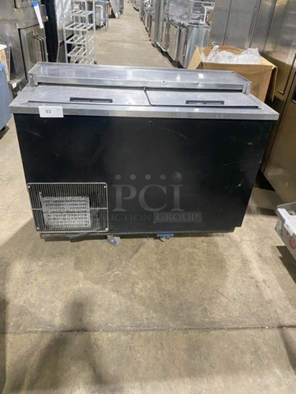 Beverage Air 2 Top Sliding Door Beer Cooler! Model DW49HC! 115V 1 Phase! - Image 1 of 8