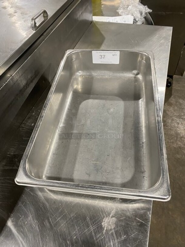 Commercial Steam Table/ Prep Table Food Pan! All Stainless Steel! - Item #1099019