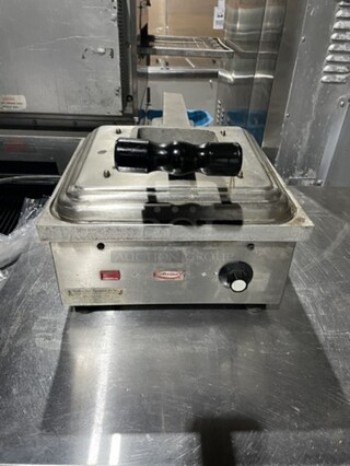 NICE! Intedge Counter Top Flat Press Panini Grill! 115V 1 Phase! Working!