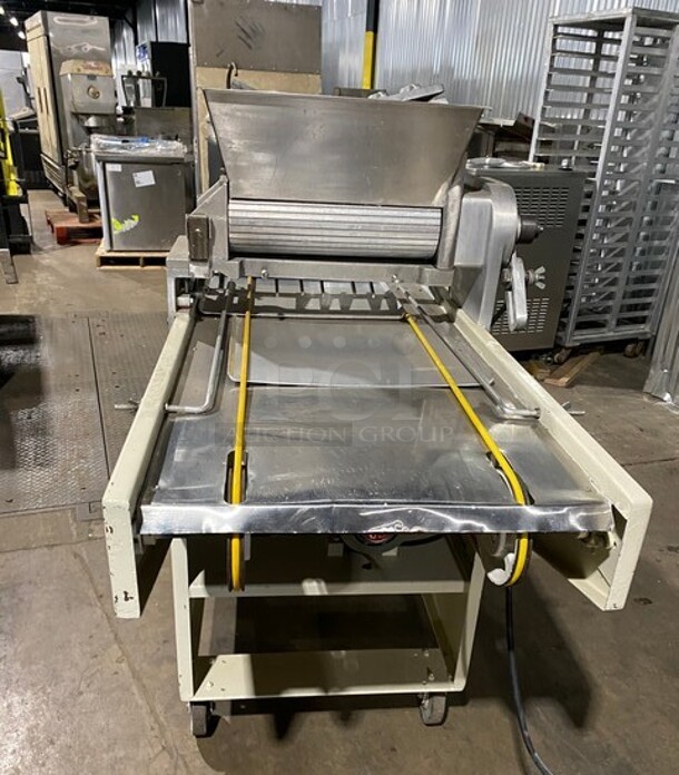 Champion Commercial Electric Powered Cookie Depositor! With 3 X Dye's! On Casters! WORKING WHEN REMOVED! Model: 65 SN: 01020 115V 60HZ 1 Phase - Image 4 of 11