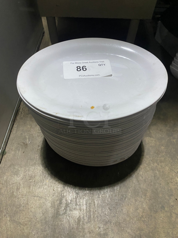 Thunder Group White Oval Serving Plates! 10x Your Bid! - Image 1 of 4