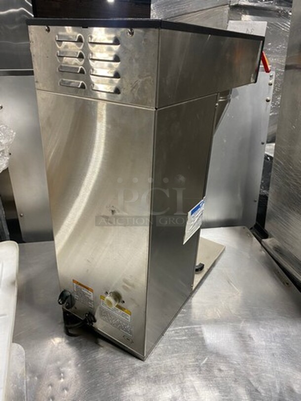 Bunn Commercial Countertop Coffee Brewing Machine! With Hot Water Dispenser! All Stainless Steel! Model: ICBDV SN: ICB0026445 120V 60HZ 1 Phase - Image 3 of 10