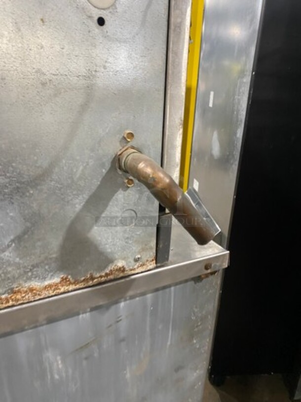 ALL ONE MONEY!  Scotsman Commercial 1500 Lbs Ice Maker Machine! With Commercial Ice Bin! All Stainless Steel! On Legs! Model: CME1656RS3F SN:64749808S 208/230V 60HZ 3 Phase - Image 8 of 10