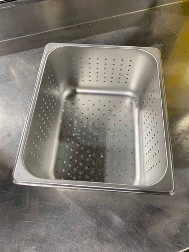 NEW! Winco Half Sized Perforated Pans! 4x Your Bid! - Image 3 of 7