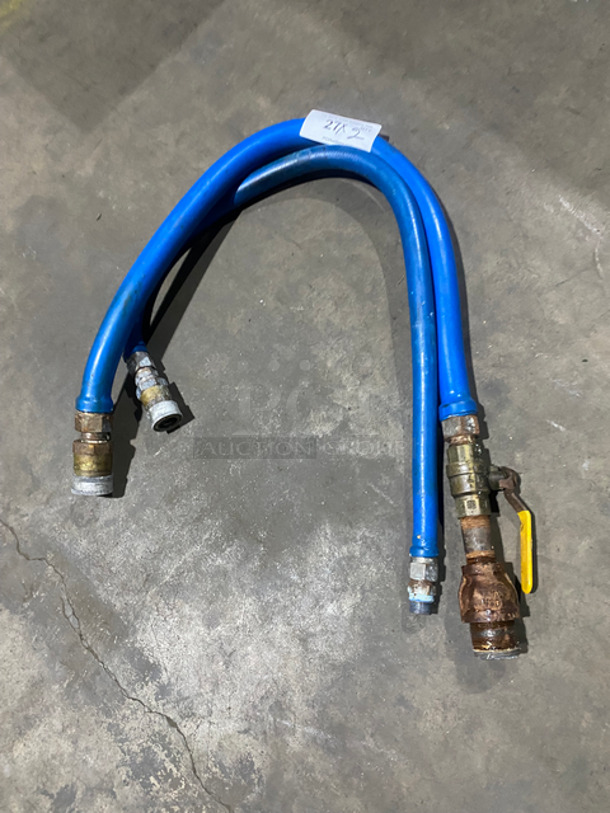 Natural Gas Flex Hoses! 2x Your Bid!