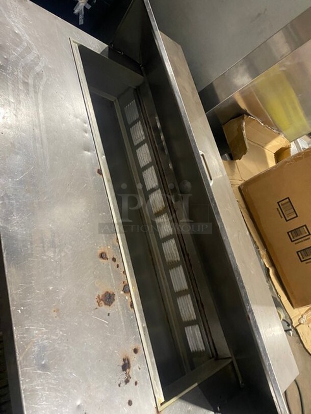 Beverage Air Commercial Refrigerated Sandwich Prep Table! With 2 Door Underneath Storage Space! With Poly Coated Racks! All Stainless Steel! On Casters! Model: SPE6012 115V 60HZ 1 Ph - Image 8 of 9