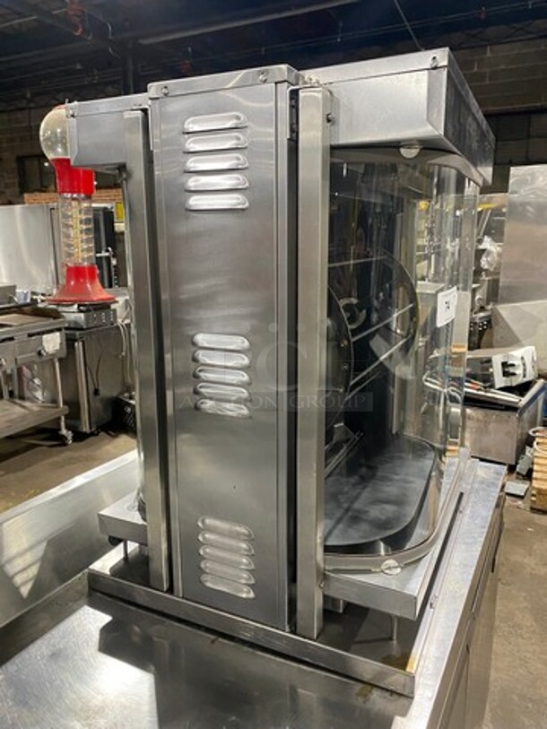Savory Commercial Countertop Electric Powered Rotisserie Oven! All Stainless Steel Body! - Image 2 of 8