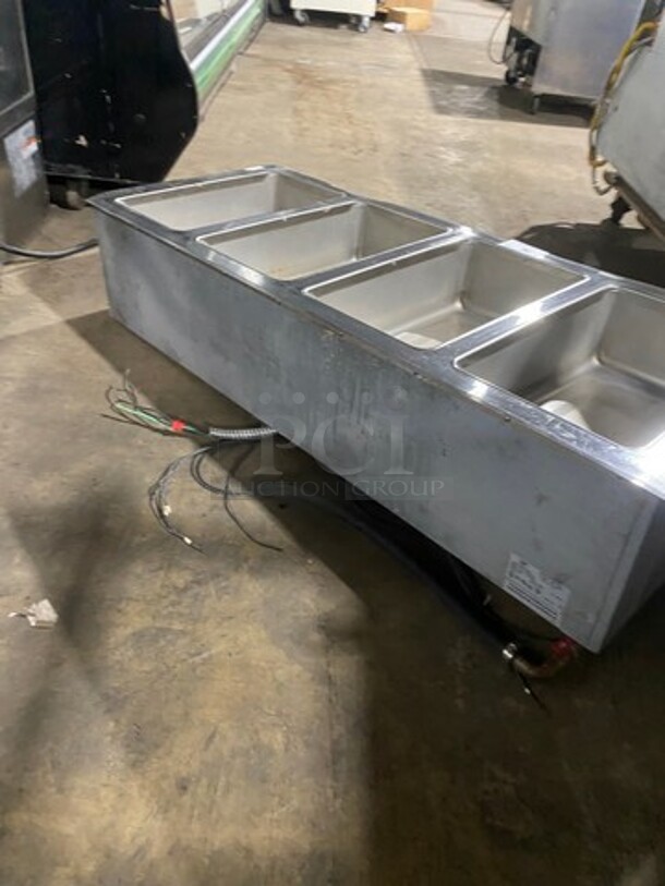 Duke Commercial Electric Powered 4 Well Steam Table! All Stainless Steel! Model: ADI4EM SN: 11092789 208V 60HZ 3 Phase - Image 3 of 7