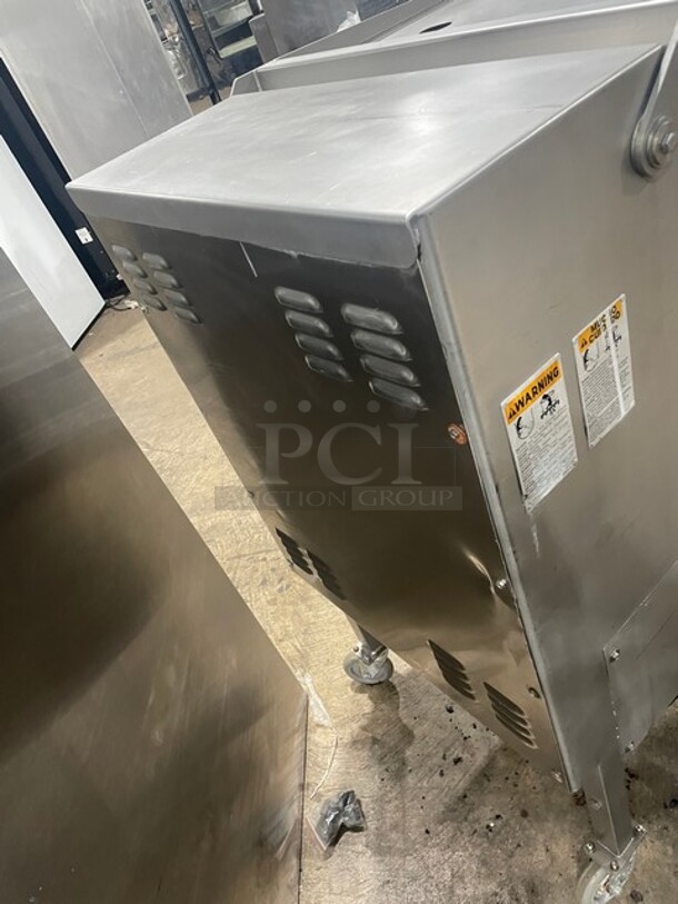 Nice! Biro Floor Style Meat Mixer/Grinder! Model EMG32 Serial 8878! 7.5 Horse Power! 208V 3pH! On Legs With Casters! - Image 4 of 9