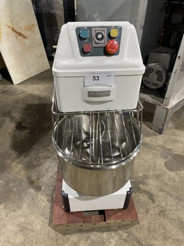 Wow! Two Thousand Commercial Spiral Mixer! Model HS20S! 220V 1 Phase! 