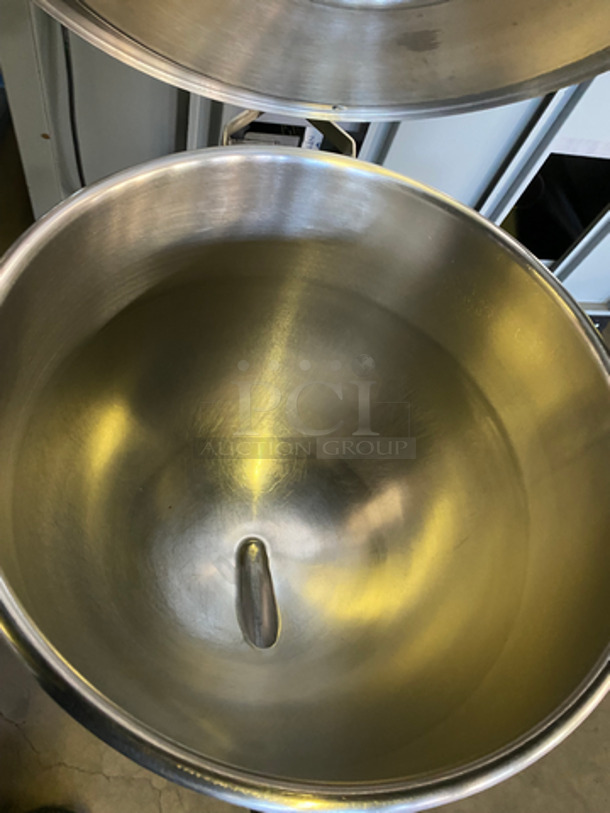 GREAT! Vulcan Commercial Electric Powered Jacketed Self-Contained Soup Kettle! All Stainless Steel! On Legs! - Image 7 of 9