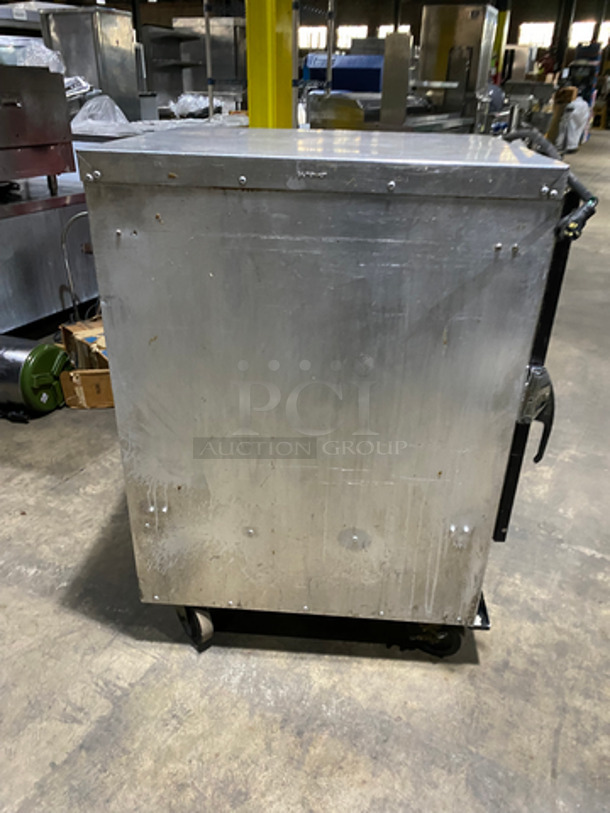 Carter Hoffmann Commercial Heated Holding Cabinet! Single View Through Door! Stainless Steel Body! On Casters! - Image 3 of 8