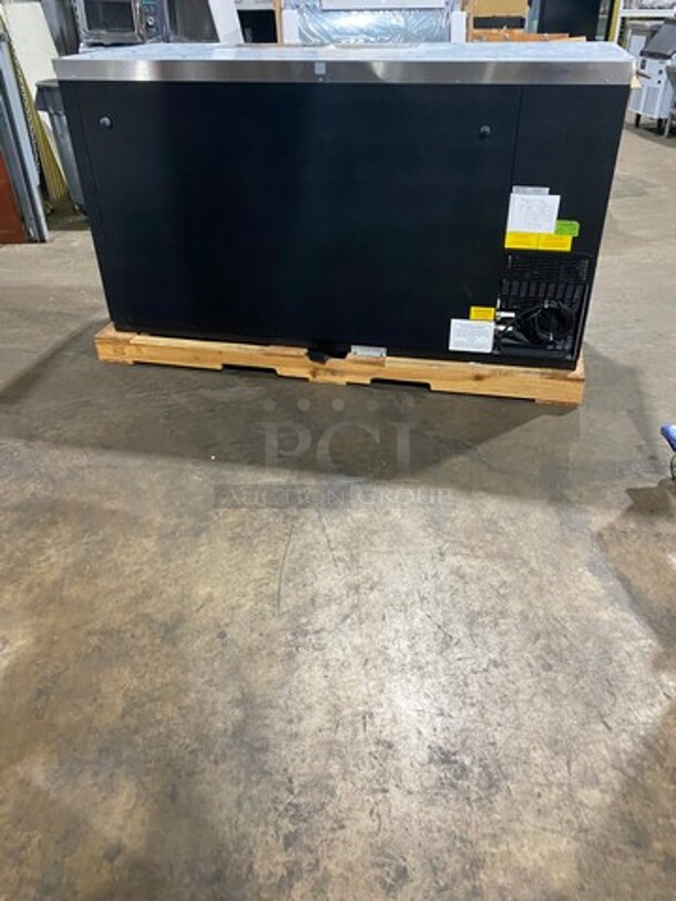 SCRATCH-N-DENT! Micro Matic Commercial Refrigerated Dual Tower Kegerator! With 2 Door Storage Space Underneath! NO TOWERS! Model: MDD68 SN: 15071401M 115V 60HZ 1 Phase - Image 5 of 12