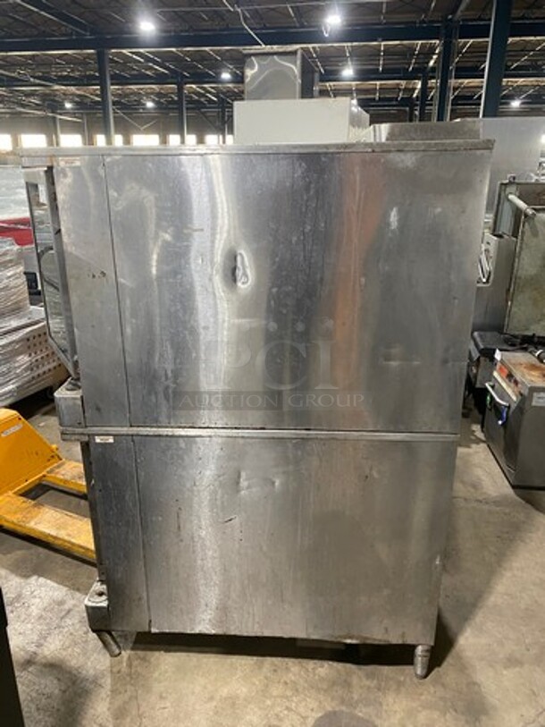 Blodgett Commercial Electric Powered Double Deck Convection Oven! With Metal Oven Racks! All Stainless Steel! On Legs! Model: EZE1 SN: 0780H5416102 208/220V 60HZ 3 Phase - Image 4 of 10