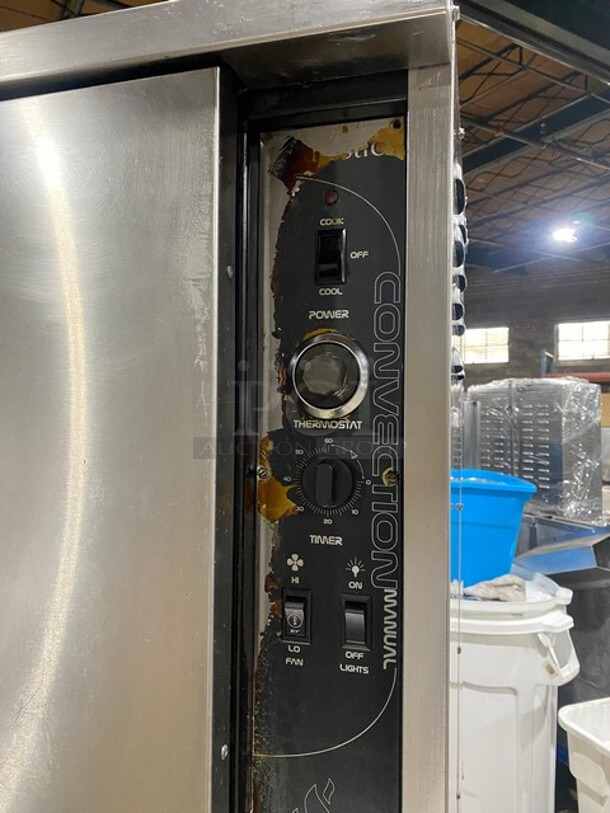 American Range Commercial Natural Gas Powered Double Deck Convection Oven! With Solid Doors! All Stainless Steel! On Casters! 2x Your Bid Makes One Unit! Model: MSD2 SN: 150708080 - Image 8 of 11