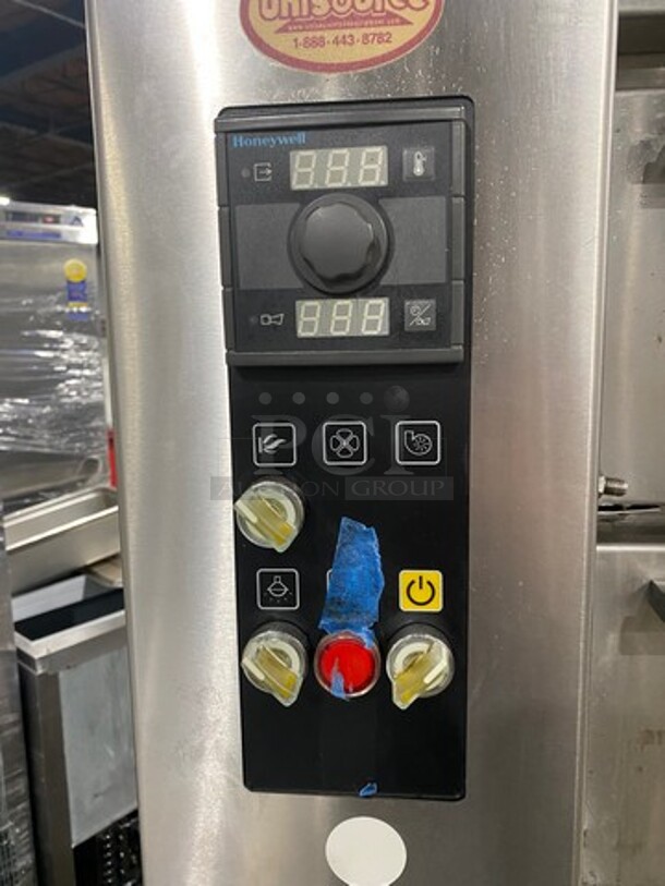 AMAZING! All Stainless Steel Commercial Natural Gas Powered 4 Deck Baking Oven! Model: MTO25 SN: 37124118 - Image 8 of 11